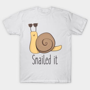 Snailed It! T-Shirt